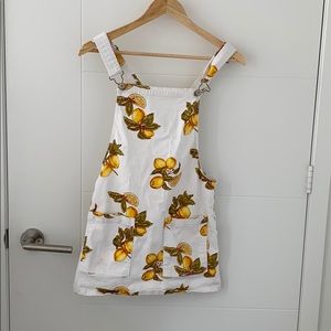 2/$30 🌸 FOREVER 21 lemon overalls